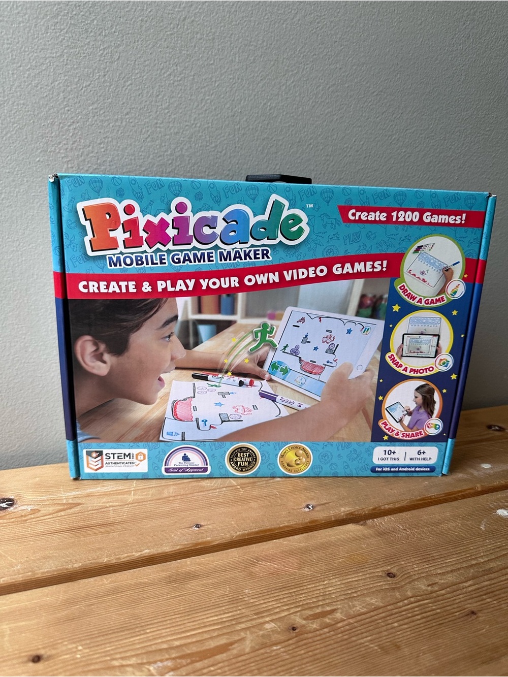 Pixicade Mobile Game Maker, a STEM toy